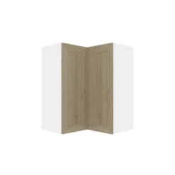 Eklipse Coral 24.25-in X 30.25-in X 24.25-in Particleboard 2-Door Kitchen Wall Corner Cabinet 7 Eklipse Coral 24.25-in X 30.25-in X 24.25-in Particleboard 2-Door Kitchen Wall Corner Cabinet -Alliedbas Shop 75396842 L