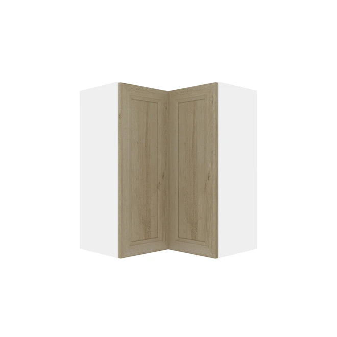Eklipse Coral 24.25-in X 30.25-in X 24.25-in Particleboard 2-Door Kitchen Wall Corner Cabinet 3 Eklipse Coral 24.25-in X 30.25-in X 24.25-in Particleboard 2-Door Kitchen Wall Corner Cabinet - Image 3