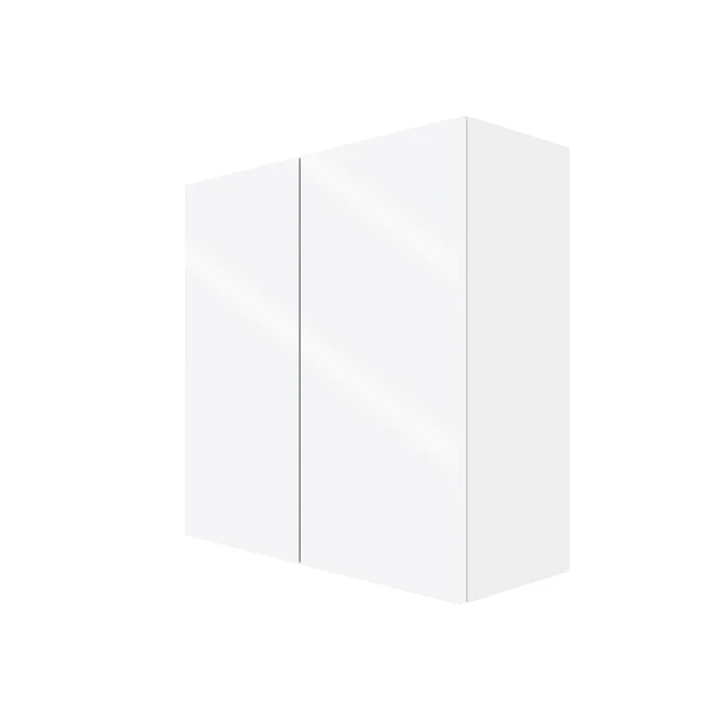 Eklipse Topaz 30.25-in X 30.25-in X 12.38-in Particleboard 2-Door Kitchen Wall Cabinet 2 Eklipse Topaz 30.25-in X 30.25-in X 12.38-in Particleboard 2-Door Kitchen Wall Cabinet - Image 2