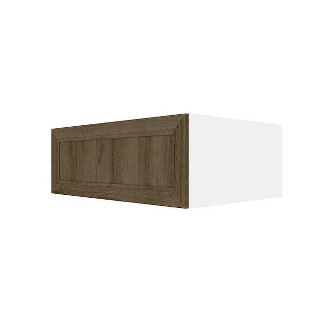 Eklipse Ruby 33.06-in X 12-in X 24.38-in Particleboard 2-Door Refrigerator Wall Cabinet 3 Eklipse Ruby 33.06-in X 12-in X 24.38-in Particleboard 2-Door Refrigerator Wall Cabinet - Image 3