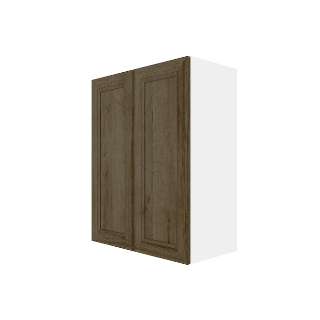 Eklipse Ruby 23.94-in X 30.25-in X 12.38-in Particleboard 2-Door Kitchen Wall Cabinet 1 Eklipse Ruby 23.94-in X 30.25-in X 12.38-in Particleboard 2-Door Kitchen Wall Cabinet