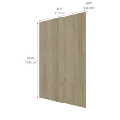 Eklipse Coral 24-in X 34.75-in X 0.63-in Finishing Base Cabinet And Dishwasher Panel 7 Eklipse Coral 24-in X 34.75-in X 0.63-in Finishing Base Cabinet And Dishwasher Panel -Alliedbas Shop 75396860b L