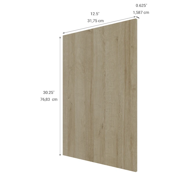 Eklipse Coral 24-in X 34.75-in X 0.63-in Finishing Base Cabinet And Dishwasher Panel 4 Eklipse Coral 24-in X 34.75-in X 0.63-in Finishing Base Cabinet And Dishwasher Panel - Image 4