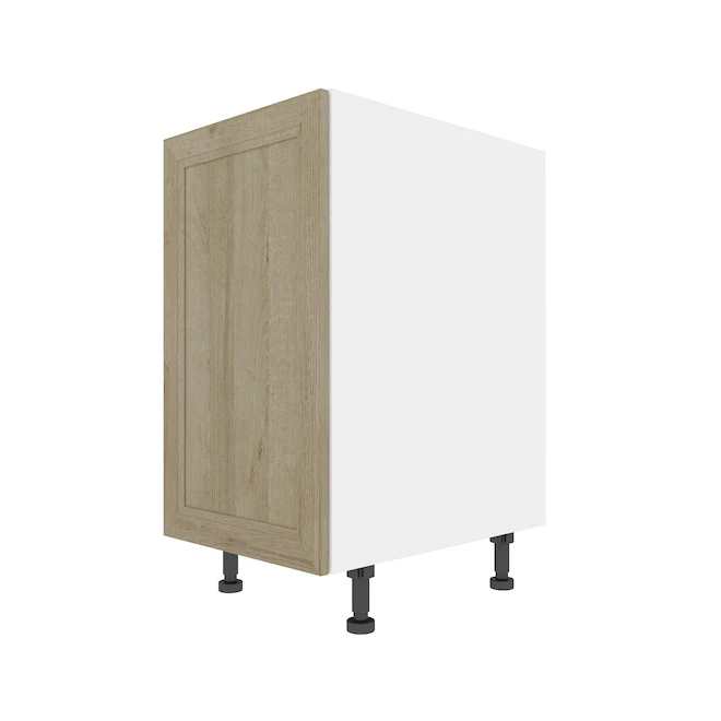 Eklipse Coral 17.94-in X 34.75-in X 24.38-in Particleboard 1-Door Kitchen Base Cabinet 1 Eklipse Coral 17.94-in X 34.75-in X 24.38-in Particleboard 1-Door Kitchen Base Cabinet