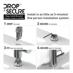 Allen + Roth Pull-Out Kitchen Faucet - Single-Lever - Brushed Nickel 7 Allen + Roth Pull-Out Kitchen Faucet - Single-Lever - Brushed Nickel -Alliedbas Shop 80375158da L