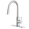 Allen + Roth Sophie Kitchen Faucet 1 Handle With Pull-Down Sink Spray Chrome Finish